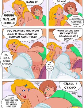 loving tender mother is taking a really good care of her little boy