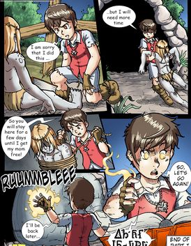 Poor girl gets roughly fucked in all holes by some monsters