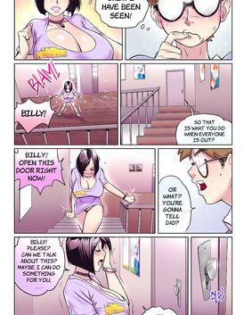 This is a dream come true when your busty mom is sucking your dick