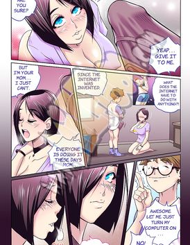 This is a dream come true when your busty mom is sucking your dick