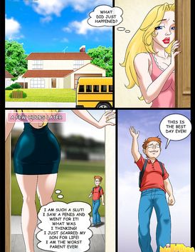 Flirty blonde enjoys getting her mouth roughly fucked by a boy