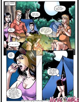 Check out how hard this little fellow is trying to cream his mom