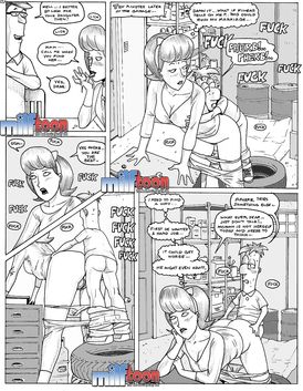 Perverted mom lets her son stick his dick inside her ass hole