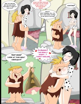 Young Bam-bam is creaming his mom's ass and making her cum