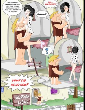 Young Bam-bam is creaming his mom's ass and making her cum