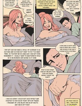 Bombshell housewife has a lot of dark dreams and naughty wishes