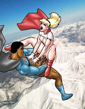 One bombshell brunette is getting poked hard with hug black dicks