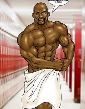 Naive cheerleader is giving her head to a muscular black dude