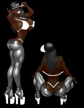 Amazing cheerleader gets her pussy in a wild black dicks trouble