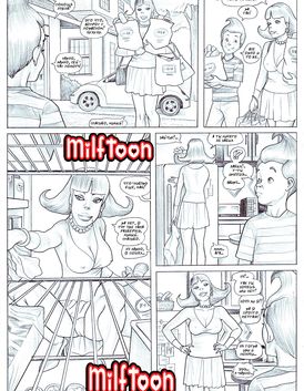 That perverted young boy is not suppose suck his mom's boobs