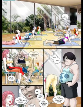 Ugly young boy is getting fucked by his awesome horny mom