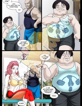 Ugly young boy is getting fucked by his awesome horny mom