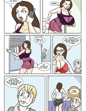 Bombshell milf will fuck anything that has a penis including her son