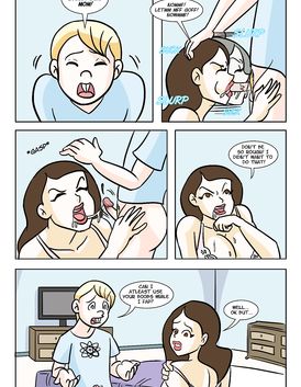 Bombshell milf will fuck anything that has a penis including her son