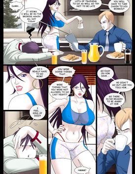 Hard teenager is grabbing his moms ass and fucking her like a whore