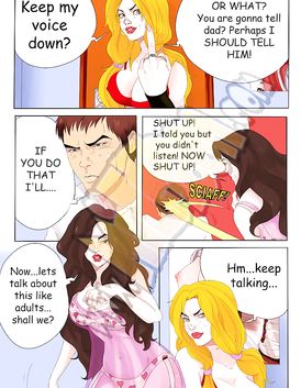 Beautiful blonde with huge tits likes to watch her lover cum