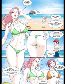 Two gorgeous milfs are worshiping boy's loaded pulsating junk