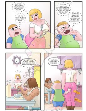 Lustful milf is trying to teach her boy a lesson about pussies