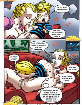 Little kid went from sucking his moms tits to sucking her other body parts