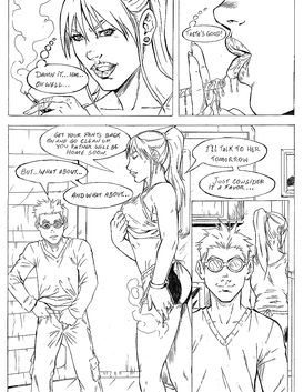 Horny milf lets her son eat her pussy out while she is doing the dishes