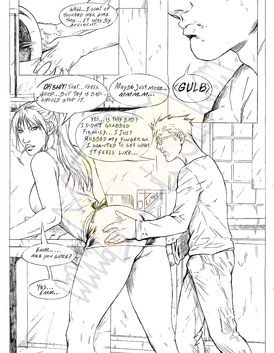 Horny milf lets her son eat her pussy out while she is doing the dishes