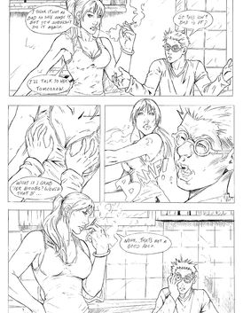 Horny milf lets her son eat her pussy out while she is doing the dishes