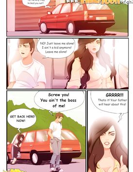 passionate girl has busted her mom fucking her handsome boyfriend