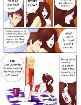 passionate girl has busted her mom fucking her handsome boyfriend