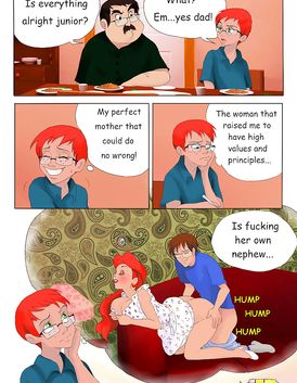 Naughty redhead decides to masturbate her pussy in front of a man