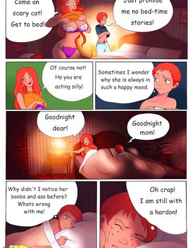 Naughty redhead decides to masturbate her pussy in front of a man