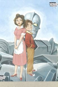 Young boy with very horny pants is showing his mom his sex skills