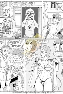 young curious boy is stretching chick's horny and wet labia