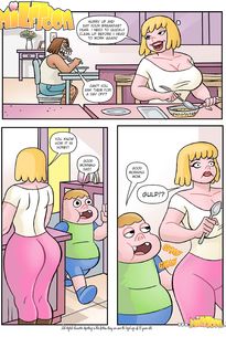 Lustful milf is trying to teach her boy a lesson about pussies