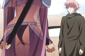 Incredibly busty schoolgirl lets a fat cock between her boobs