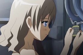 Two naughty asian schoolgirls are making out right outdoors