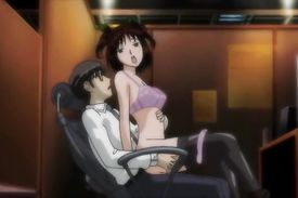 Passionate asian chick is masturbating and blowing hot dick in the office