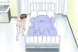 Horny schoolboy gets molested by a bombshell girl in hot bikini