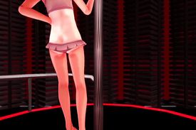 Skinny asian girl with awesome body is stripping for you