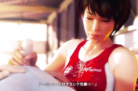 Desperate for naughty fun asian babe is getting a dick in her mouth