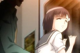 Lustful girl gets caught masturbating and gets punished with blowjob