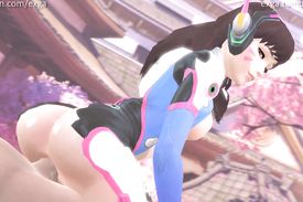 Alluring young lady is passionately riding her boyfriend's cock outdoors