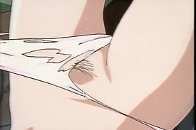 Smoking hot hentai princes is getting pushed to the wall and banged