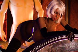 Black bitch gets on all fours and makes her boyfriend crazy